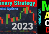 1 Min Binary options Trading Strategy 2023 | pocket option indicator MACD | For All Binary Options |
