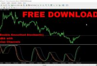 DSS (Double Smoothed Stochastic) of KAMA with Donchian Channels MT4 INDICATOR FREE DOWNLOAD
