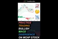 Learn to trade bullish MACD divergence on MCHP stock #trading #macd #divergence
