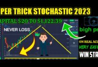 super trick stochastic indicators – $20 to $1,122.39 – on real account | quotex option strategy 2023
