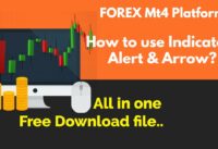 How to use all Indicators Alert & Arrow for Mt4 Forex Trading.