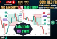 🔴Live Nifty intraday trading | Bank nifty live trading | Live options trading | 8th DEC 2023 dhan