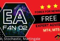 👍 F4N EA02 free EA for MT4  MT5, EMA trend following, Stochastic signals martingale forex strategy