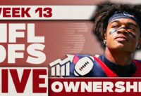 NFL DFS Ownership Report Week 13 Picks | DraftKings & FanDuel Strategy