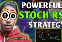 Power of STOCHASTIC RSI + heikin ashi Strategy || Trading for beginners || iintraday strategies