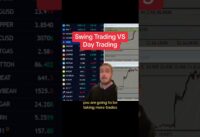 Day Trading VS Swing Trading