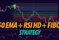Scalping with 50 EMA + RSI hidden divergence + Fibonacci Trading Strategy