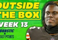 Week 13 NFL DFS Picks for DraftKings & FanDuel Lineups | Outside The Box​