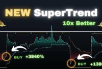 This NEW SuperTrend is 10X Better! [Most Accurate Buy Sell Signals]