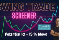 How to perfect Swing Trade🔥 Chartink Screener  | High Accuracy screener