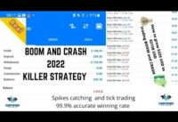 Boom and Crash scalping killer Strategy 2022 ichimoku cloud step by step beginners  and pro traders