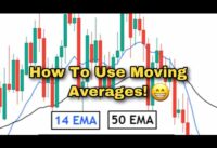 How To Use Moving Averages For Trading! The Basics EXPLAINED📈 #shorts