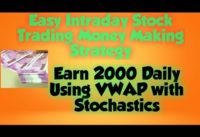 Most Profitable Intraday Trading Strategy using VWAP and Stochastic Indicator