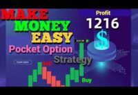 New Binary option Strategy for all options trading | POCKET OPTION | Stochastic indicator |  $1216