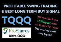 TQQQ Profitable Swing Trading Strategy & Best Long Term Buy Signal