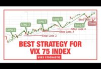 Vix 75 index simple, accurate strategy. Using Stochastic.