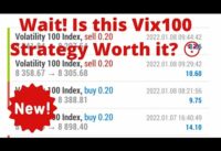 Volatility 100 Index (VIX100) 1 Minute Scalping Strategy(NEW)-2022